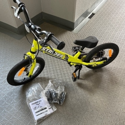 CYCLE 車・バイク・自転車 【購入店で点検済み】STRIDER 14x イエロー