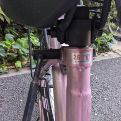 自転車　ママチャリ　ギア変速なしの画像