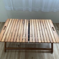 折り畳み可能　ローテーブル
