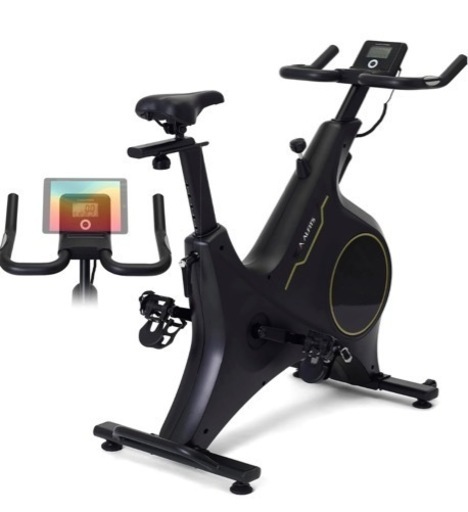 【引渡予定者決定】アルインコ スピンバイク 極静音  別売りサドルカバー付き スポーツ フィットネス、トレーニング