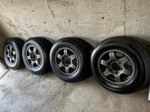 商談成立済ハイエース　キャラバン　タイヤホイール15インチ　夏タイヤ　サマータイヤ