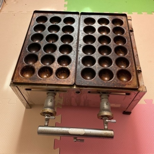 明石焼き、たこ焼き業務用銅板焼き台