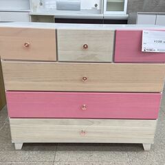 ★ジモティ割あり★  チェスト ピンク H76×D39×W90 ...