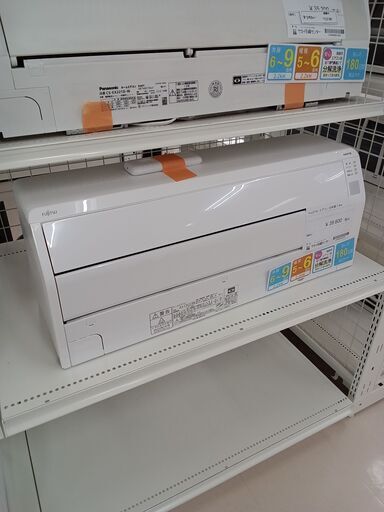 ★ジモティ割あり★ FUJITSU エアコン AS-CH223N 2.2kw 23年製 室内機分解洗浄 TC2503