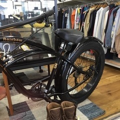 ビーチクルーザーレインボーファットバイクファットクルーザー