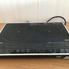 【決まりました】☆IHクッキングヒーター　200V   アイリス...