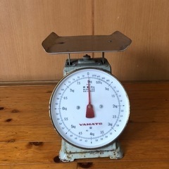 レトロな計り8キロ
