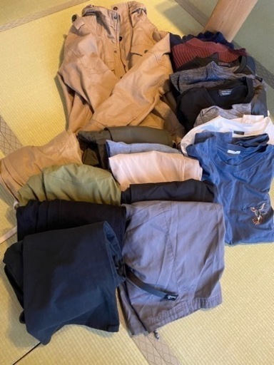 20代　男性服　大量