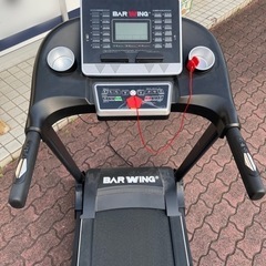 【ルームランナー】BARWING 16km/h BW-SRM16L バーウィング トレーニング ランニングの画像
