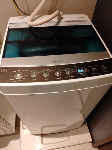 ハイアール　Haier　JW-C55A　2018年製　洗濯機5.5㎏