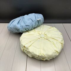 (J(K)-2505CU2)◆URBAN INTERIOR◆クッション◆4点◆イエロー×ブルー◆の画像