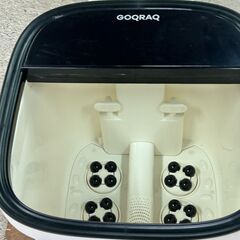 GOQRAQ フットバス B-HA23001 足湯器 マッサージ J228の画像
