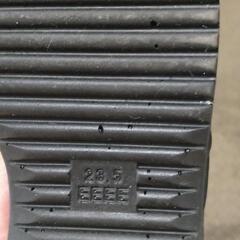 エアソール付スリッポンシューズ黒23.5の画像