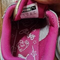 PUMA　プーマスニーカー　15cm　キッズ　の画像
