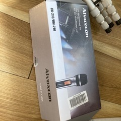 マイク、三脚セットの画像