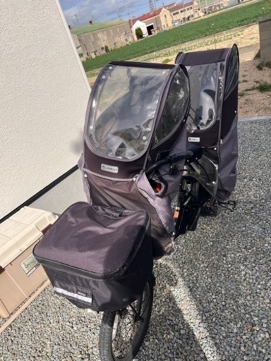 【美品】BE-ELAD03B [電動アシスト自転車 ギュット・アニーズ・DX 20型 16Ah 　　内装3段変速 マットジェットブラック 2019年モデル