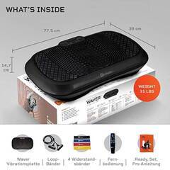 Exercise Machine Vibration Plate "LifePro Waver" - エクササイズマシン振動板の画像