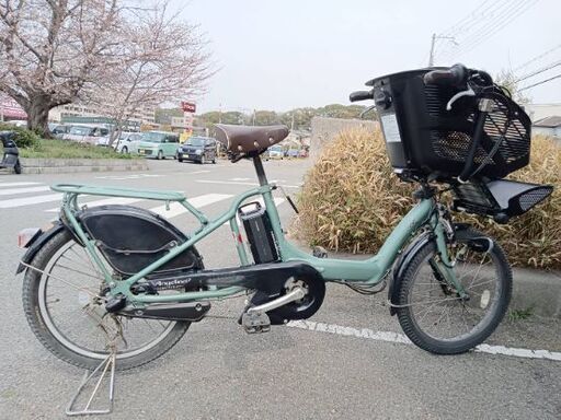 電動アシスト自転車ブリヂストン アンジェリーノ ２０インチ３人乗り