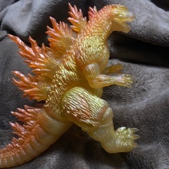 ゴジラ2000 限定　クリアーオレンジ　ラメの画像