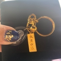 水晶　キ-ホルダ-大日如来✨新品の画像