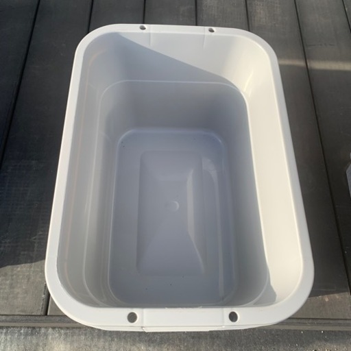 （只今、お取引中です）
メダカで使用してましたタライ36ℓ色々です