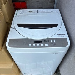 洗濯機　一人暮らし　単身用　シャープ　ES-GE4B 格安