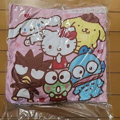 SANRIO　一番くじ　クッションピンク　キティ　バツマル　シナ...