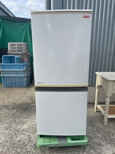 SHARP 冷蔵庫 2ドア 137L 2008年式 家電 キッチン家電 冷蔵庫