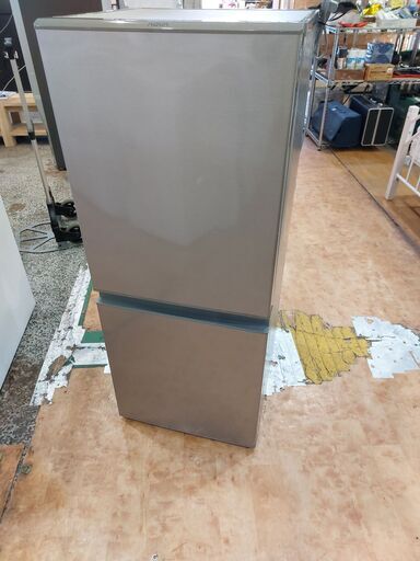 ✨安心の除菌洗浄済✨AQUA 2019年製 126L 2ドア冷蔵庫 AQR-13H（S)【愛市IR016535-104】