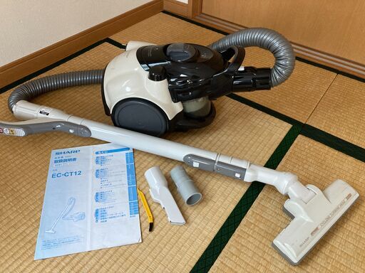 （東京・引き取り）SHARPシャープサイクロン掃除機（コード式）EC-CT12