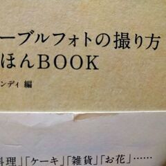 テーブルフォトの撮り方きほんbookの画像