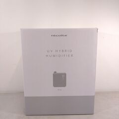 【展示品・使用感あり】レコルト UVハイブリッド式加湿器 ホワイ...