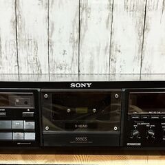 SONY　カセットデッキ　TC-K555ESX オーディオ機器