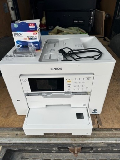 【美品】A3カラーインクジェット複合機 エプソン 2021年製 PX-M6011F EPSON ビジネスプリンター プリント/コピー/スキャン/ファックス