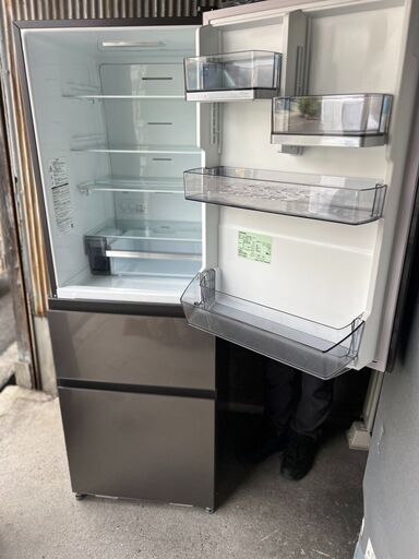 美品!!☆TOSHIBA／東芝／3ドア冷蔵庫356L／2021年製（GR-S36SV）