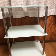 ガラスの棚の画像