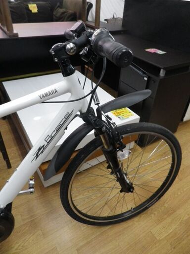 電動自転車 YAMAHA PAS Brace X351 26インチ ホワイト 内装8段 スポーティータイプ ヤマハ 電動クロスバイク　西岡店 電動自転車 YAMAHA PAS Brace X351 26インチ ホワイト 内装8段