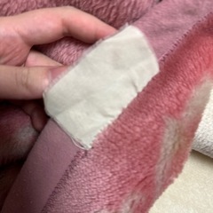 引き渡し予定の方が決まりました。中古毛布G柄の画像