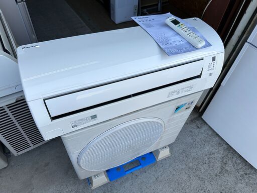【動作保証あり】DAIKIN ダイキン 2015年 2.2kw 6畳用 冷暖房ルームエアコン AN22SESK ①【管理KR458】