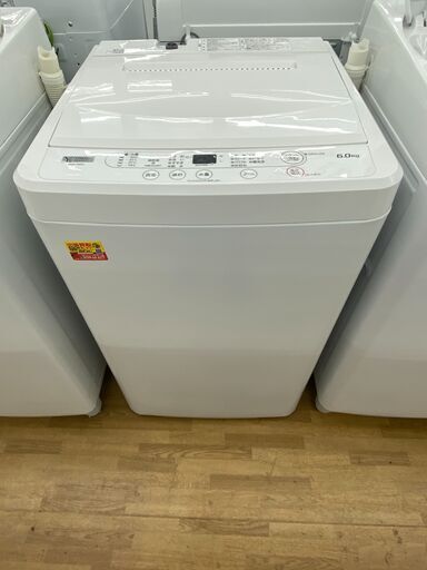 【ドリーム川西店御来店限定】 ヤマダ 洗濯機 YWM-T60H1 6.0ｋｇ 21年製 動作確認／クリーニング済み 【2002146255601645】