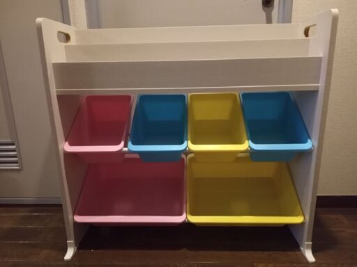 イケアの子供用整理棚