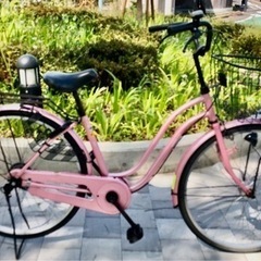 LUCIOUSラシャス 自転車26 インチオートライト東京 (chrome333