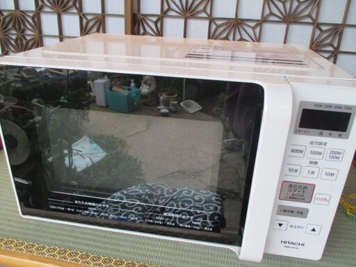日立　電子レンジ HMR-FR181 　2018年製　ホワイト 調理器具 家電  動作品