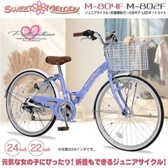 【商談中】22インチ　折りたたみ自転車　シマノ6段変速の画像
