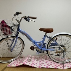 【商談中】22インチ　折りたたみ自転車　シマノ6段変速