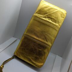 金の長財布