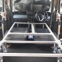 【車中泊ベッドキット】スペーシアベース用特注で製作しました！

