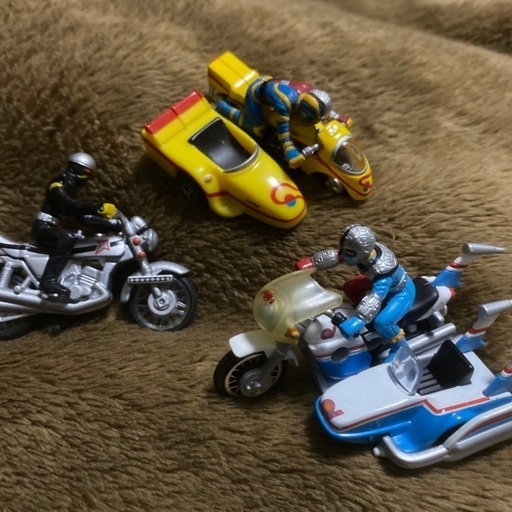 キカイダー　バイク3点セット　ハカイダー　キカイダー01