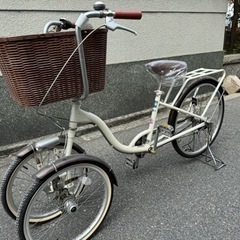 51）全車両格安販売‼️26インチ　希少　3輪　オートライト　変速付き