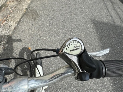 49）全車両格安販売‼️ 20インチ　7段変速　シティサイクル